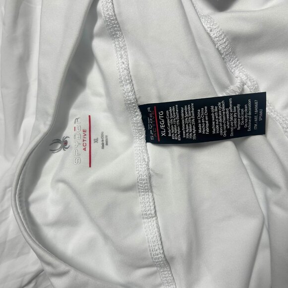Spyder Active Women's White Performance Active Running Shorts 4” Inseam NWT - Picture 3 of 3